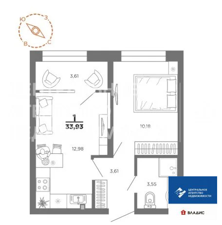 Продажа квартиры в новостройке, Рязань, 5-й Новый проезд - Фото 1