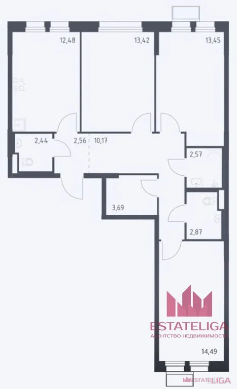 Продажа квартиры в новостройке, Химки - Фото 1