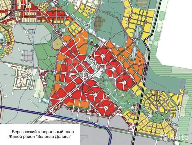 Генплан застройки верхней пышмы до 2025 года карта