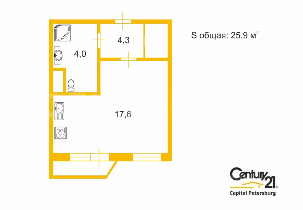 Продажа квартиры, Аро, Всеволожский район, Чудесная ул. - Фото 40