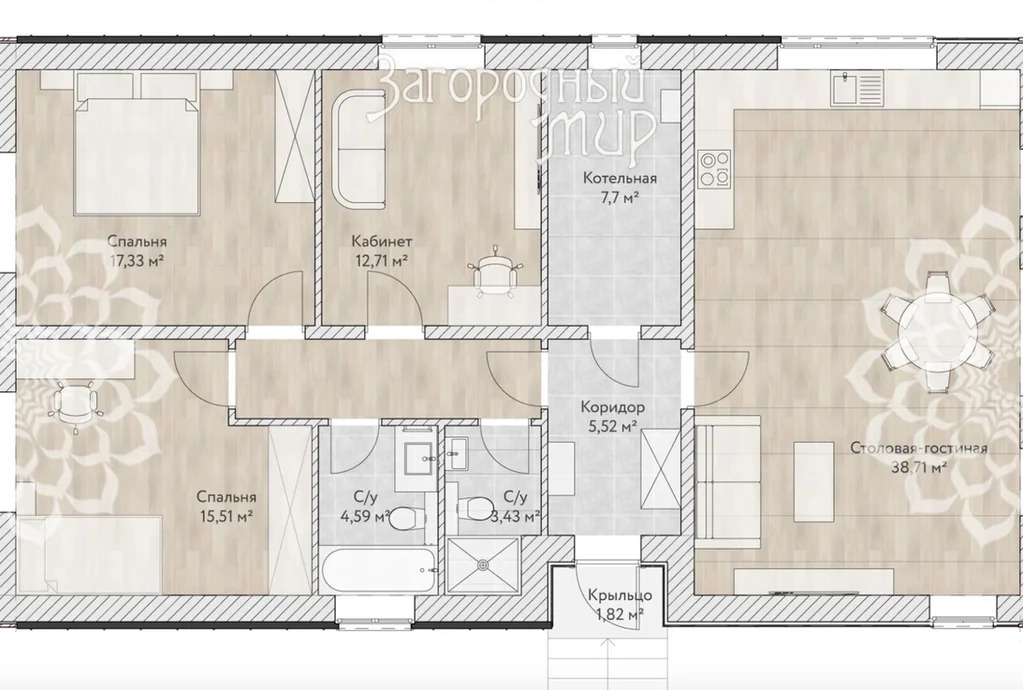 Продам дом, Новорязанское шоссе, 25 км от МКАД - Фото 6