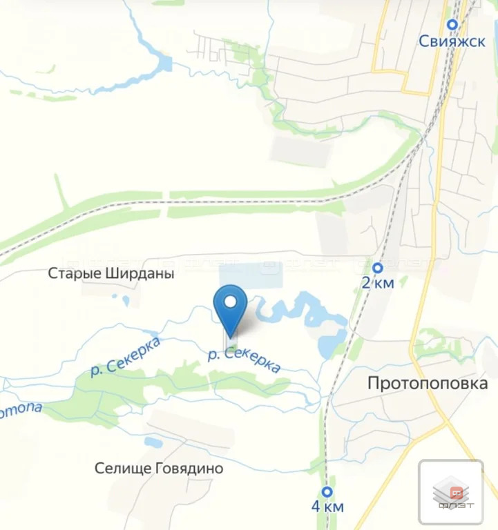 Продажа участка, Протопоповка, Зеленодольский район, ул. Кооперативная - Фото 2