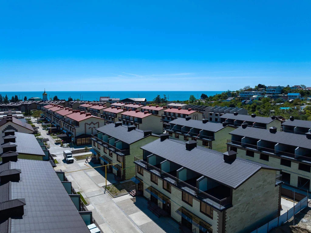 Таунхаус с отделкой 88,6 кв.м в Сочи в Эко-курорте "Тюльпановка" - Фото 4