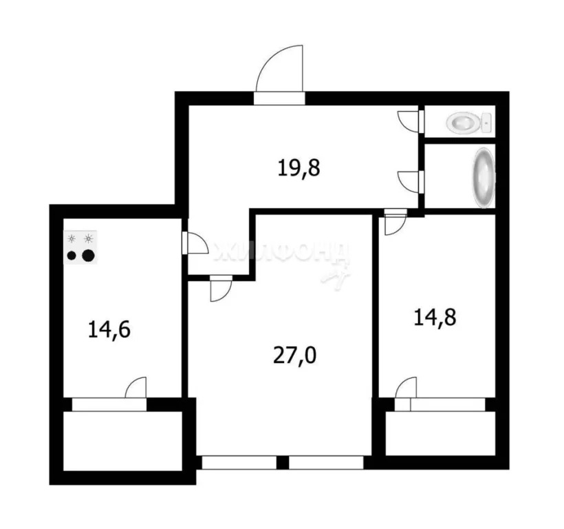 Продажа квартиры, Новосибирск, ул. Зыряновская - Фото 19