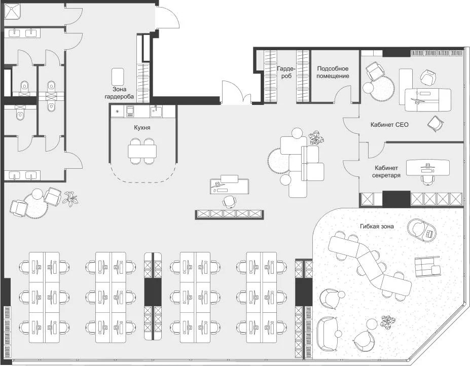 Продажа офиса 299.21 м2 - Фото 12