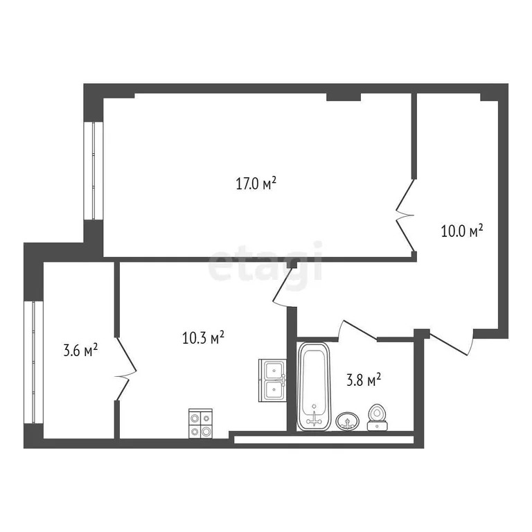 Продажа квартиры, Щелково, Щелковский район, Богородский микрорайон, 3 . - Фото 8