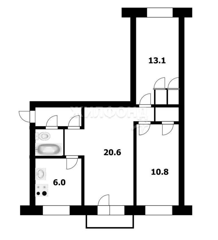 Продажа квартиры, Новосибирск, ул. Дуси Ковальчук - Фото 18