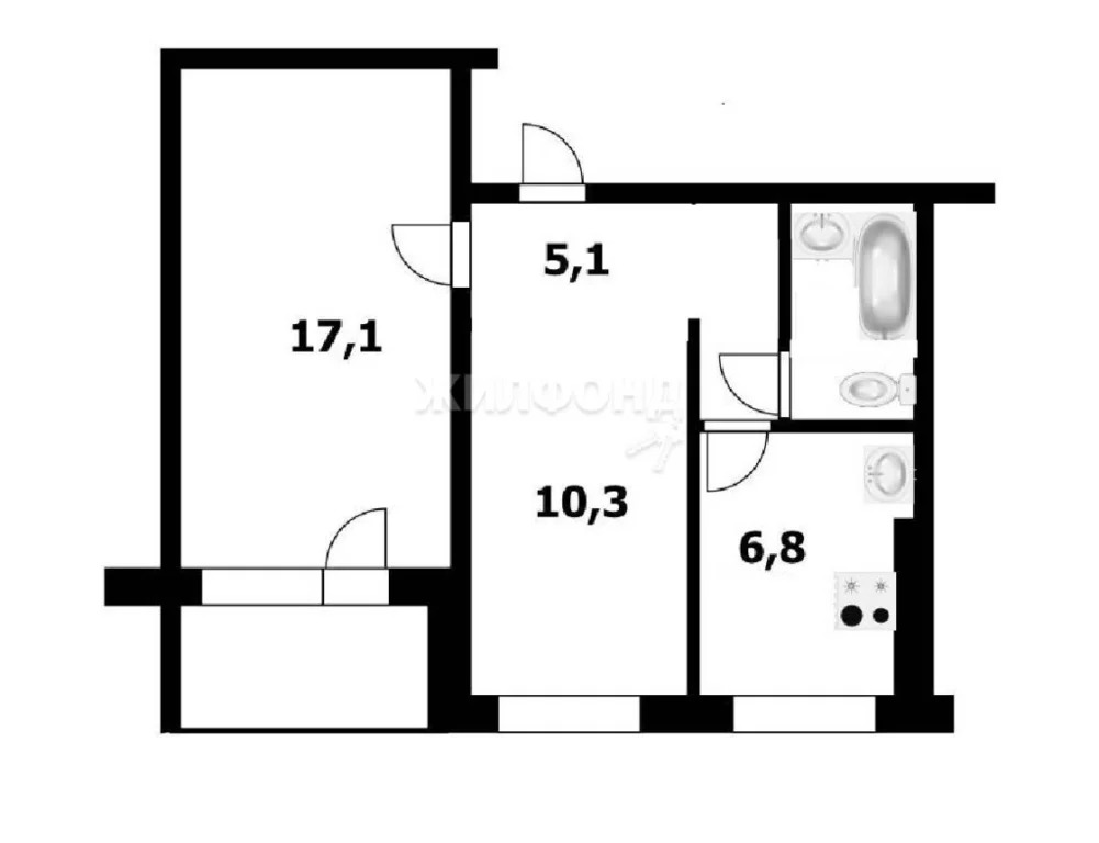 Продажа квартиры, Новосибирск, ул. Дуси Ковальчук - Фото 10