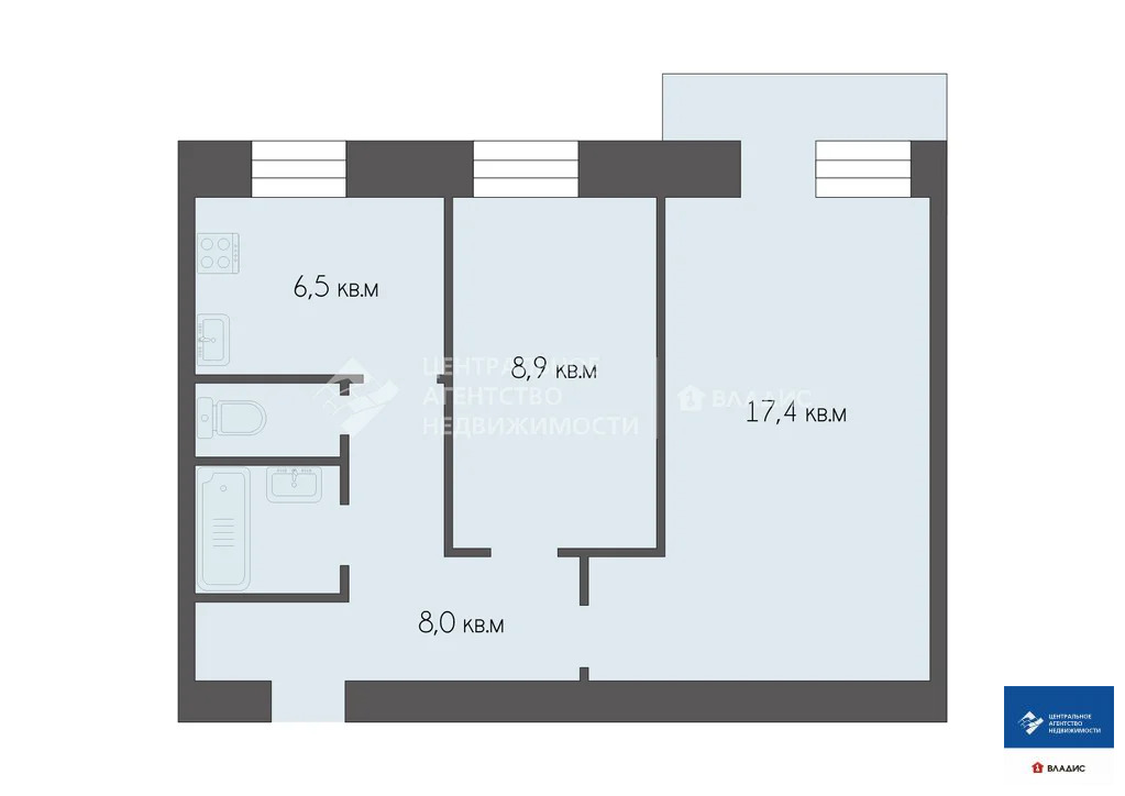 Продажа квартиры, Рязань, ул. Профессора Никулина - Фото 17