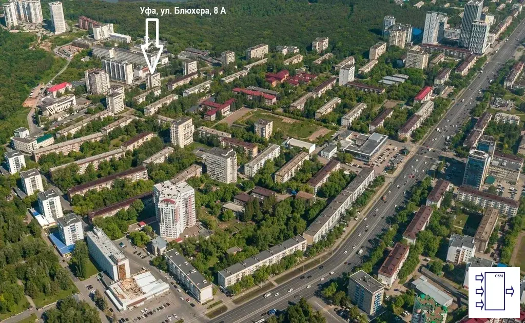 Уфа, помещение на Горсовете, 284 кв.м, ул. Блюхера, 8А - Фото 2