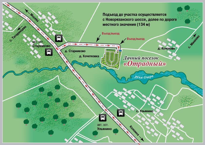 Д старниково раменский район карта