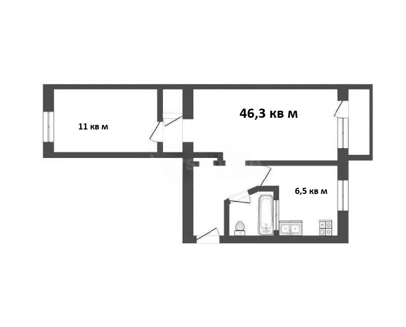 Продажа квартиры, Севастополь, Юрия Гагарина пр-кт. - Фото 15