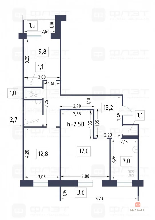 Продажа квартиры, Казань, ул. Сафиуллина - Фото 28