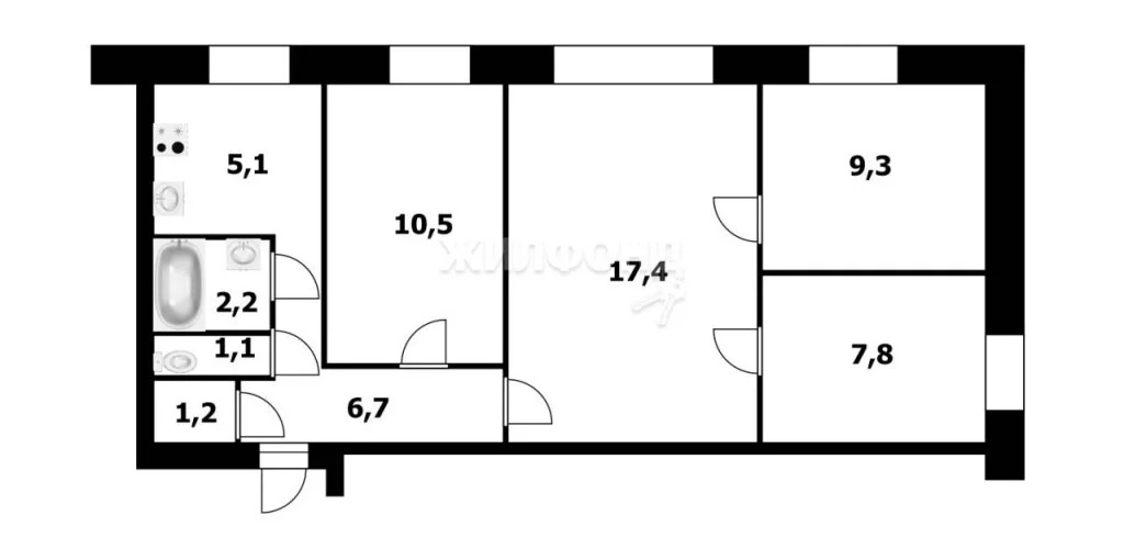 Продажа квартиры, Прокудское, Коченевский район, ул. Есенина - Фото 12