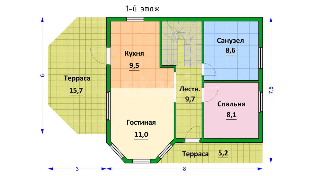 Продажа дома, Жаворонки, Одинцовский район, 8-я Советская улица - Фото 10