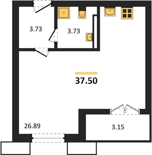 Продажа квартиры в новостройке, Севастополь, ул. Мате Залки - Фото 1
