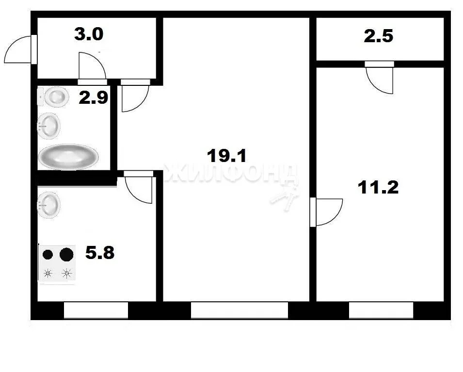 Продажа квартиры, Новосибирск, ул. Гоголя - Фото 1