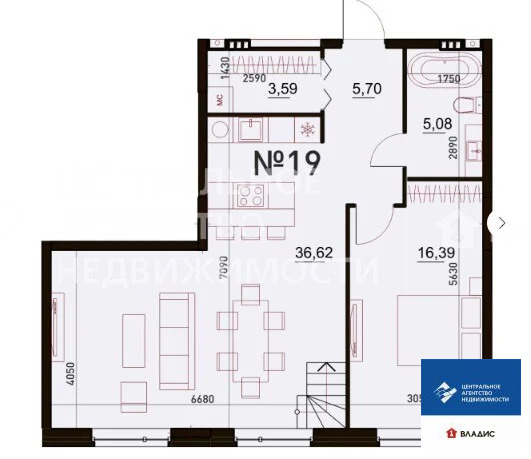 Продажа квартиры, Рязань, Мещерская улица - Фото 8
