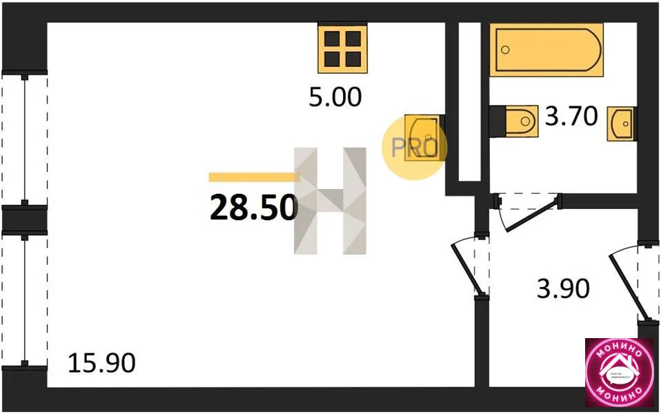 Продажа квартиры в новостройке, Братовщина, Пушкинский район, ... - Фото 0