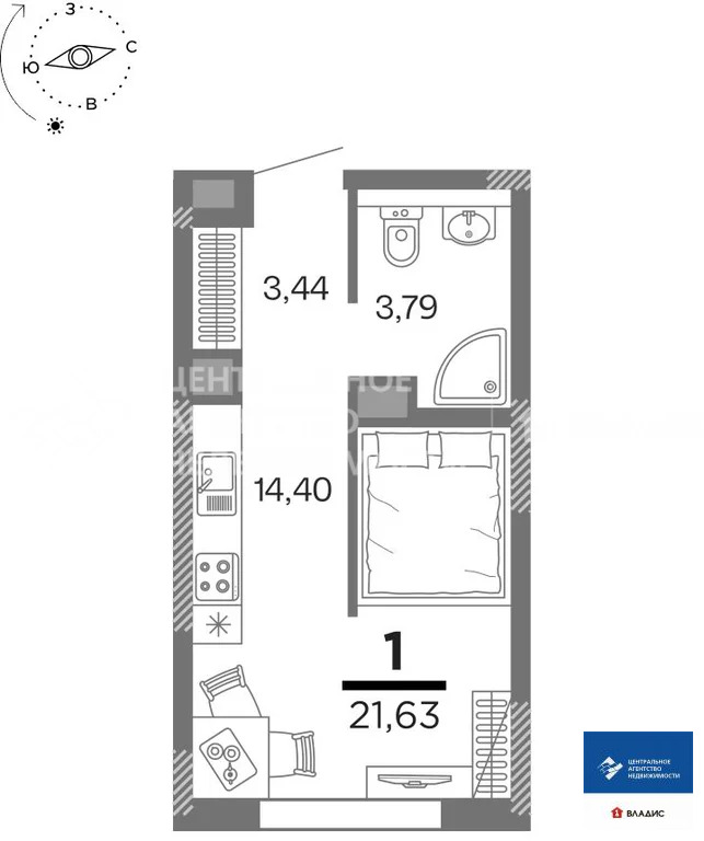 Продажа квартиры в новостройке, Рязань, территория Метропарк - Фото 2