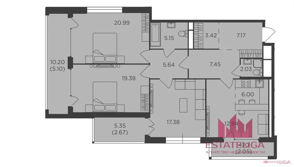 Продажа квартиры, улица Виктора Маслова - Фото 9