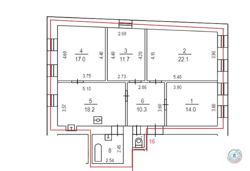 Продается квартира, 100 м - Фото 3