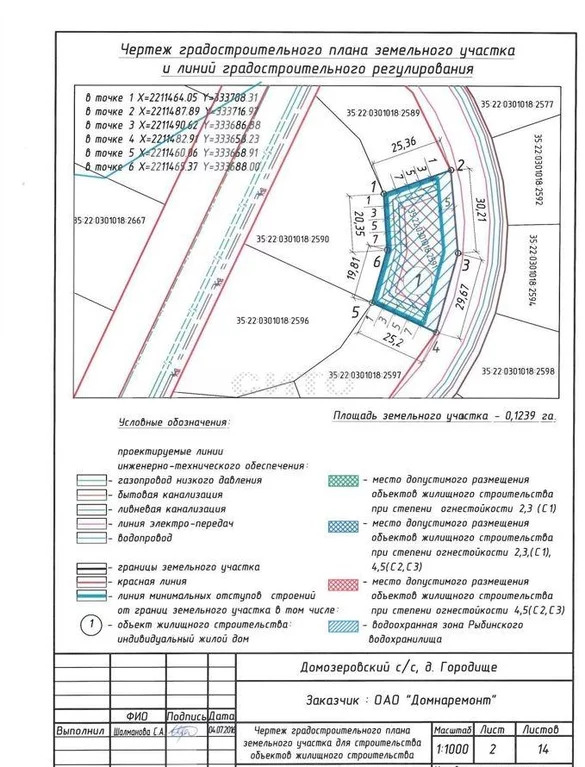 Карта городище череповец