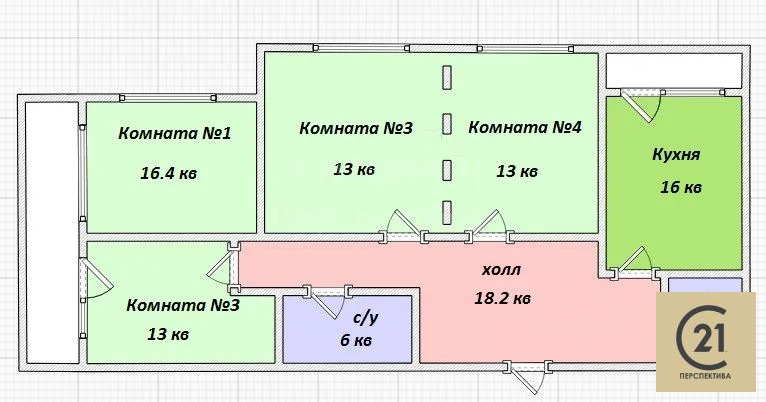 Продажа квартиры, Люберцы, Люберецкий район, поселок Калинина - Фото 3