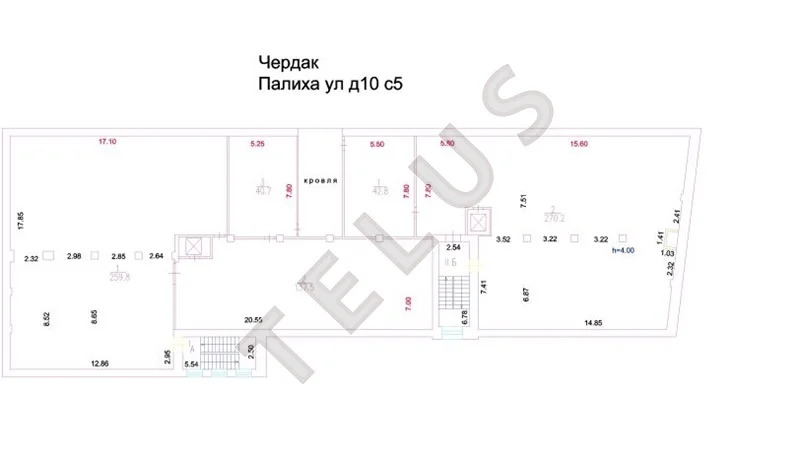 м Менделеевская, ул Палиха, 2892 м2, Здание (ном. объекта: 8053) - Фото 12