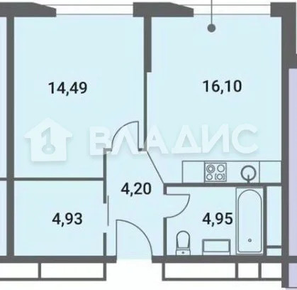 Москва, Шмитовский проезд, д.39к3, 1-комнатная квартира на продажу - Фото 39