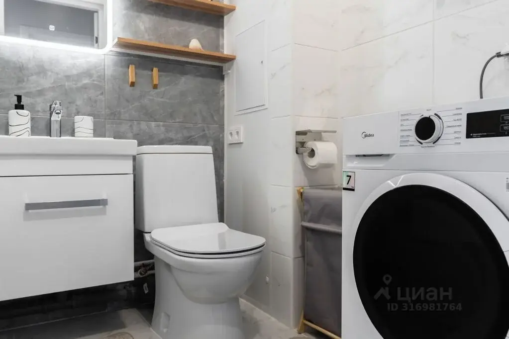 Снять однокомнатную квартиру 31.6м Пулковское ш., 95к3, ... - Фото 11
