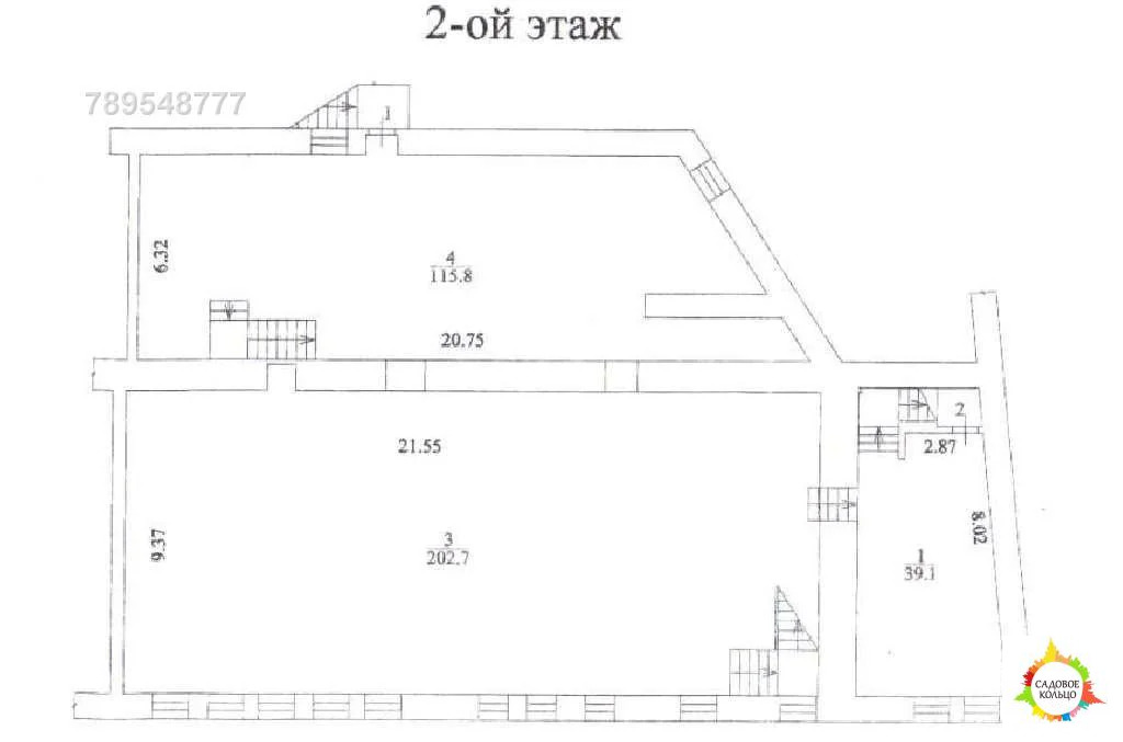 Предлагается в аренду помещение под офис 43 м на третьем этаже Лифт - Фото 3