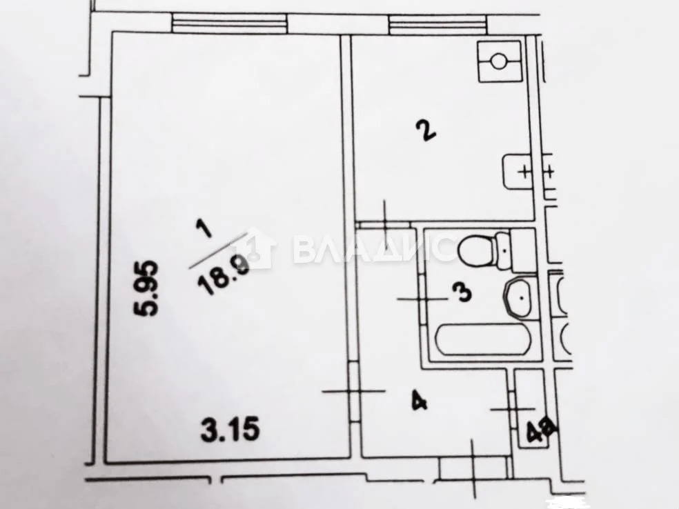 Москва, Профсоюзная улица, д.156к1, 1-комнатная квартира на продажу - Фото 1