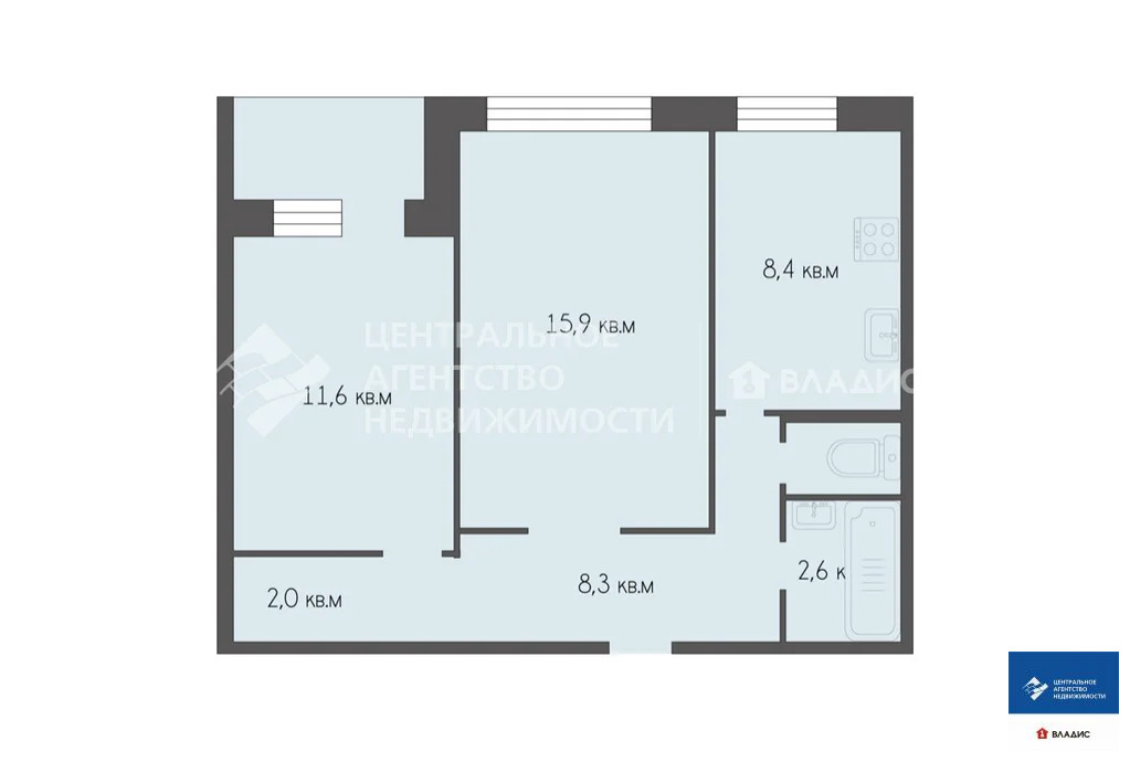 Продажа квартиры, Рязань, ул. Бирюзова - Фото 13