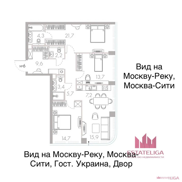 Продажа квартиры в новостройке, Кутузовский проезд - Фото 2