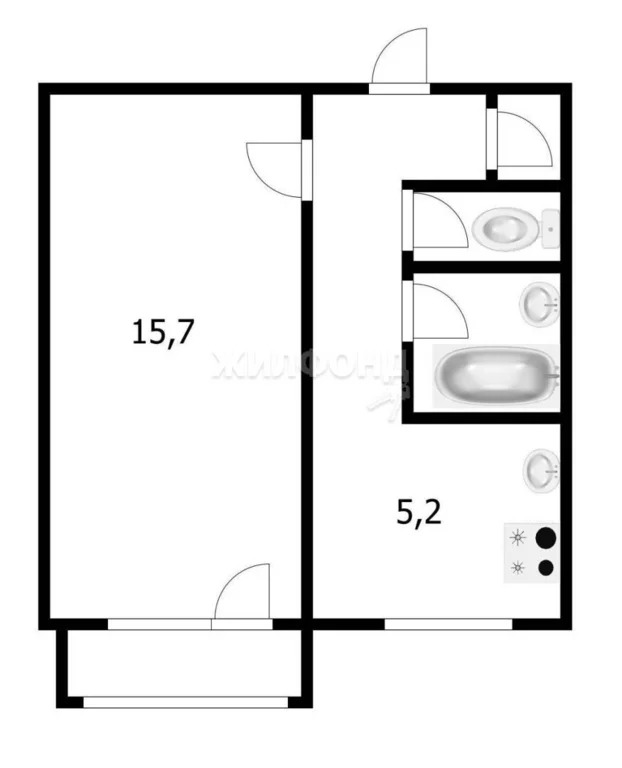 Продажа квартиры, Новосибирск, ул. Авиастроителей - Фото 5