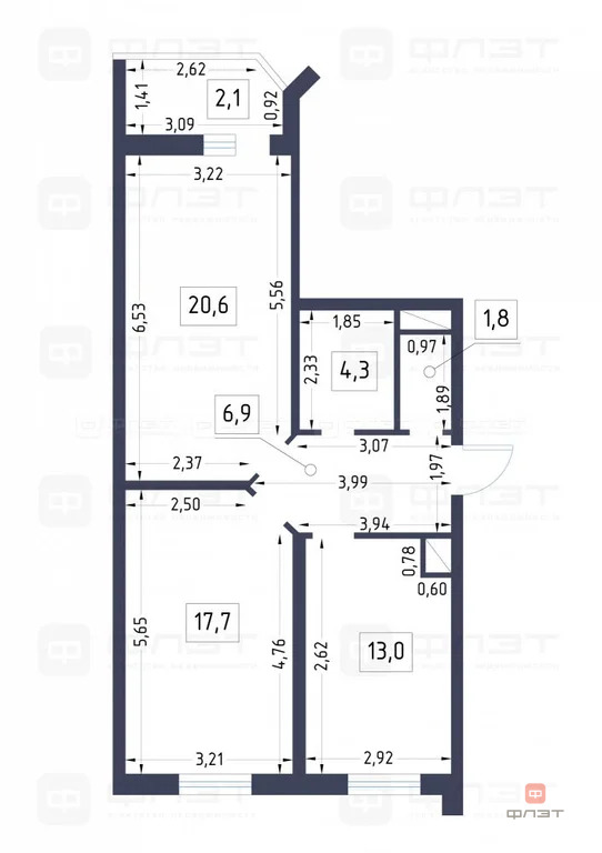 Продажа квартиры, Казань, ул. Минская - Фото 12