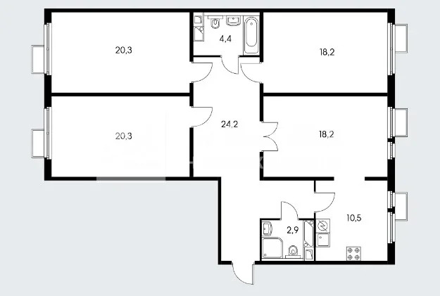 Продажа квартиры, Балашиха, Балашиха г. о., Реутовская улица - Фото 25