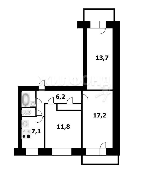 Продажа квартиры, Новосибирск, ул. Зорге - Фото 28