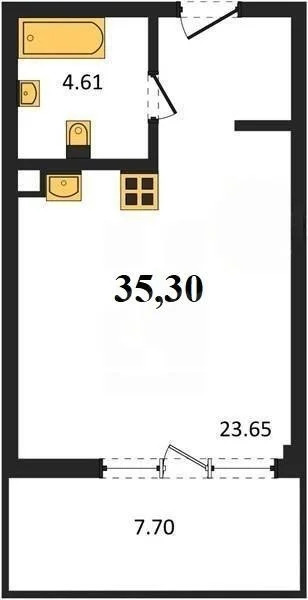 Продажа квартиры в новостройке, Севастополь, ул. Летчиков - Фото 1