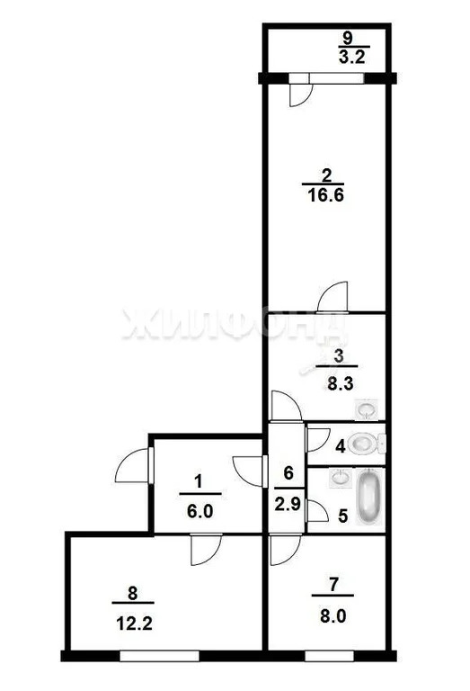 Продажа квартиры, Новосибирск, Татьяны Снежиной - Фото 16