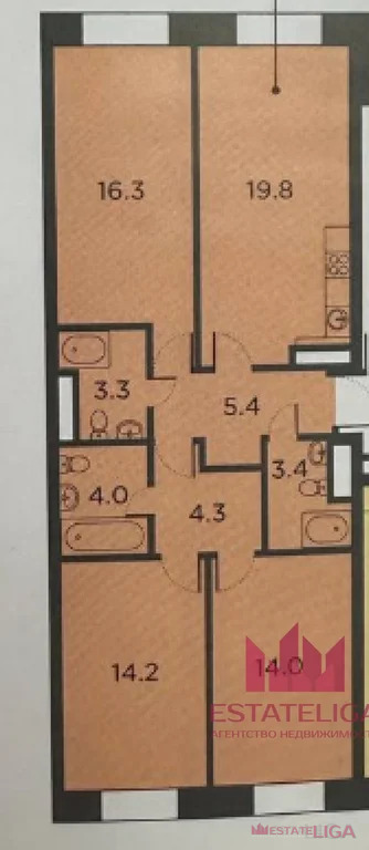 Продажа квартиры, улица Архитектора Щусева - Фото 7