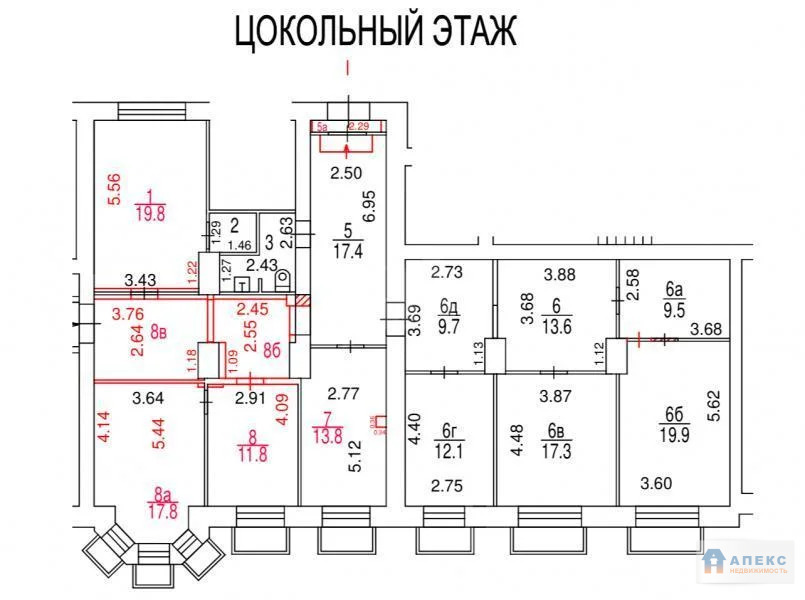 Продажа помещения (ПСН) пл. 192 м2 под магазин, салон красоты, ... - Фото 3