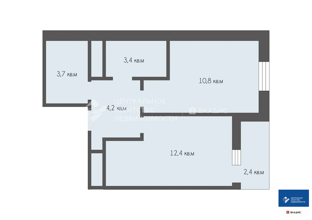 Продажа квартиры, Дядьково, Рязанский район, Малиновая улица - Фото 19