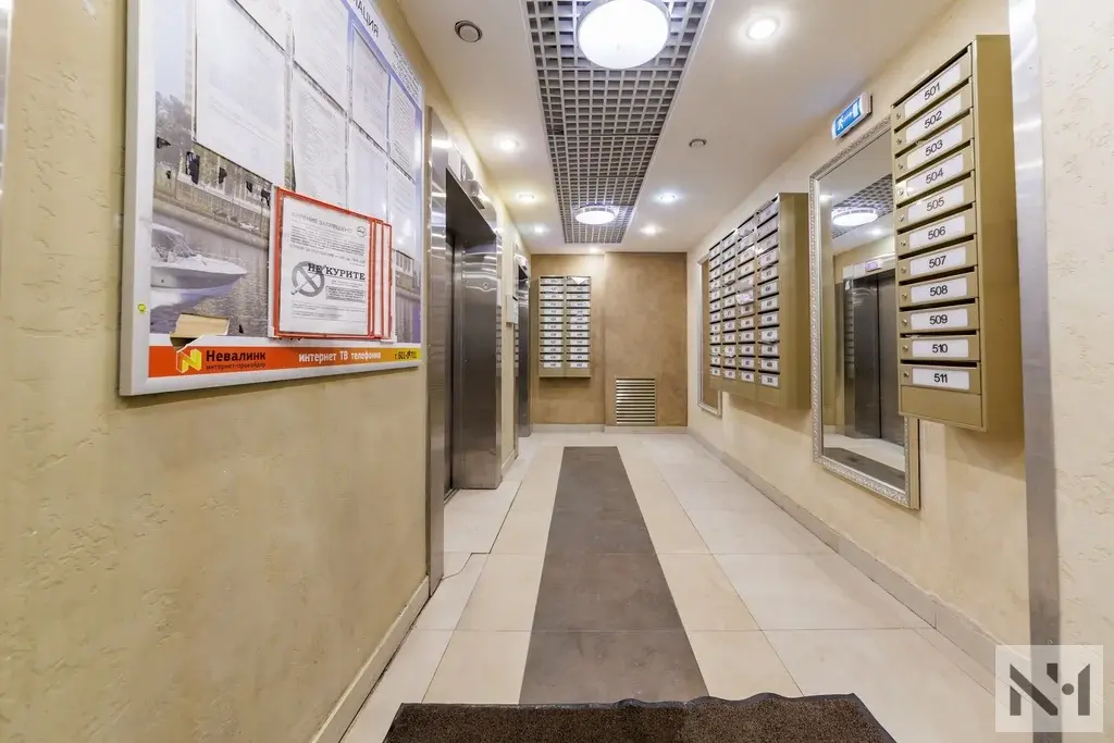 видовая 1-комнатная квартира у Невы - Фото 20