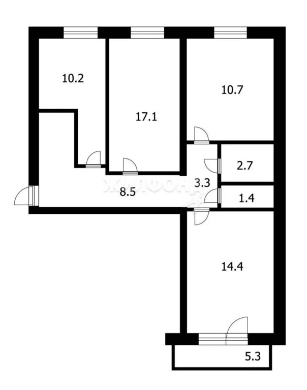 Продажа квартиры, Новосибирск, ул. Вертковская - Фото 24