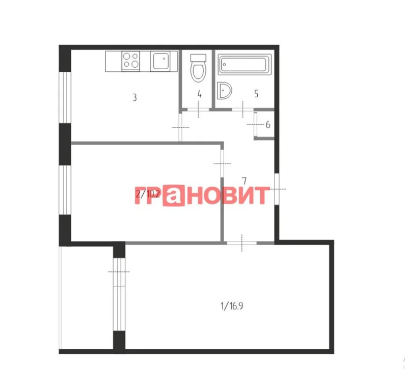 Продажа квартиры, Новосибирск, ул. Петухова - Фото 25