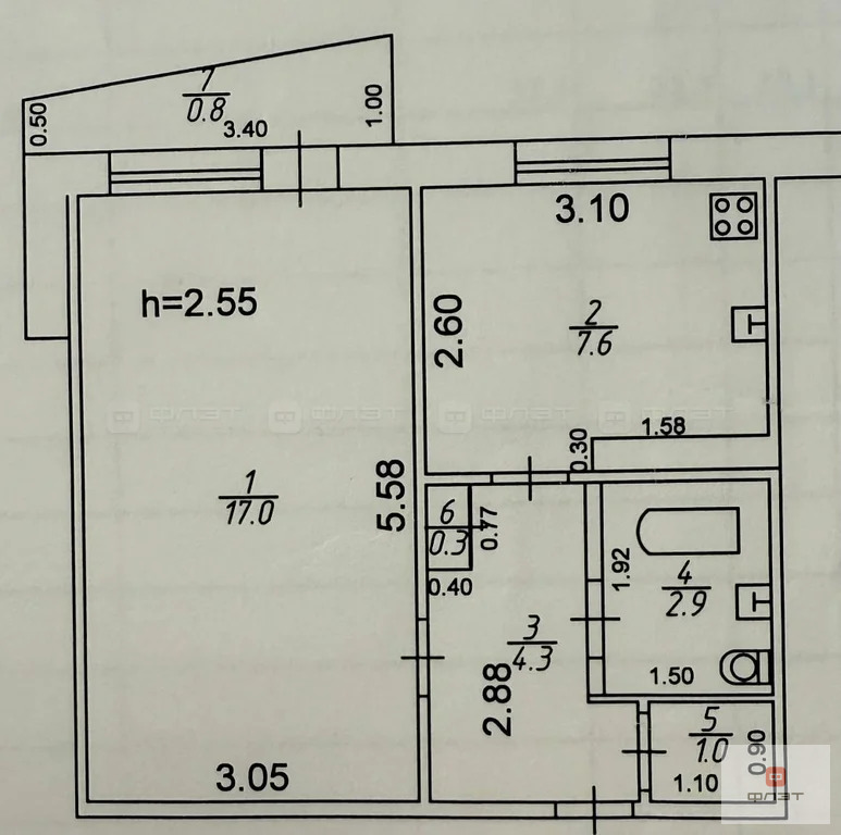Продажа квартиры, Казань, Фатыха Амирхана пр-кт. - Фото 16