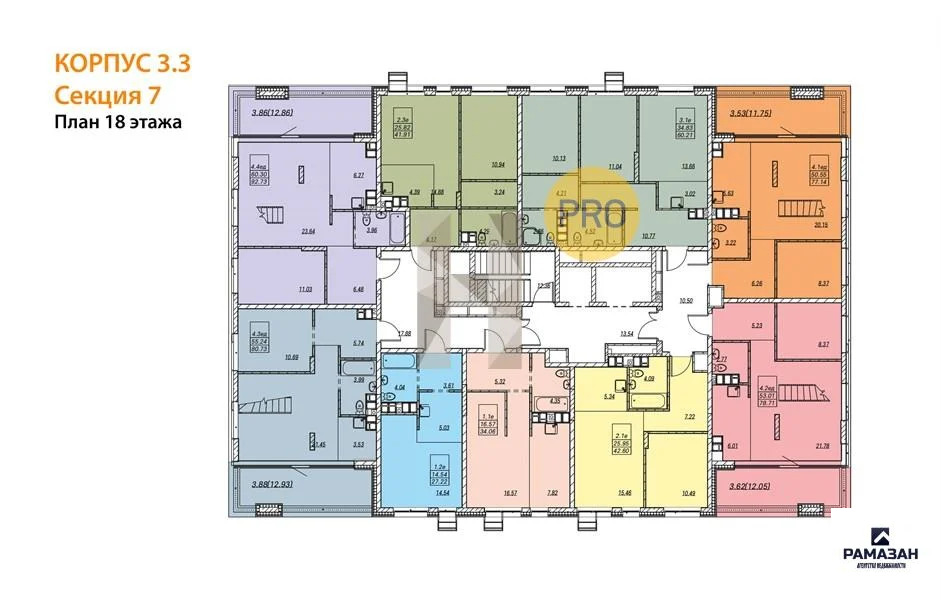 Продажа квартиры в новостройке, Казань, м. Проспект Победы, ... - Фото 8
