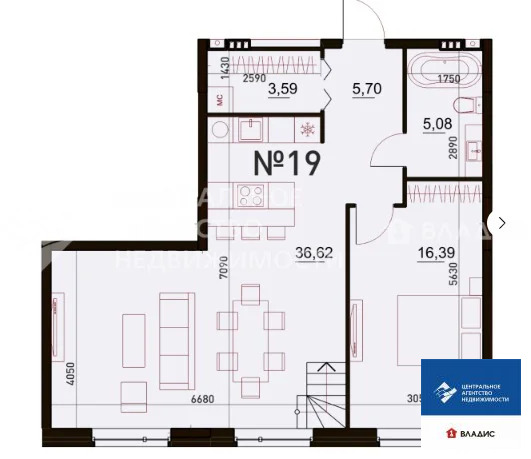Продажа квартиры, Рязань, Мещёрская улица - Фото 8